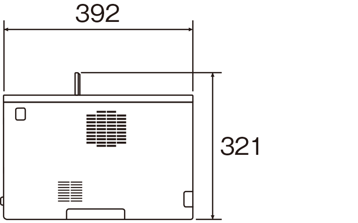 設置に必要な寸法