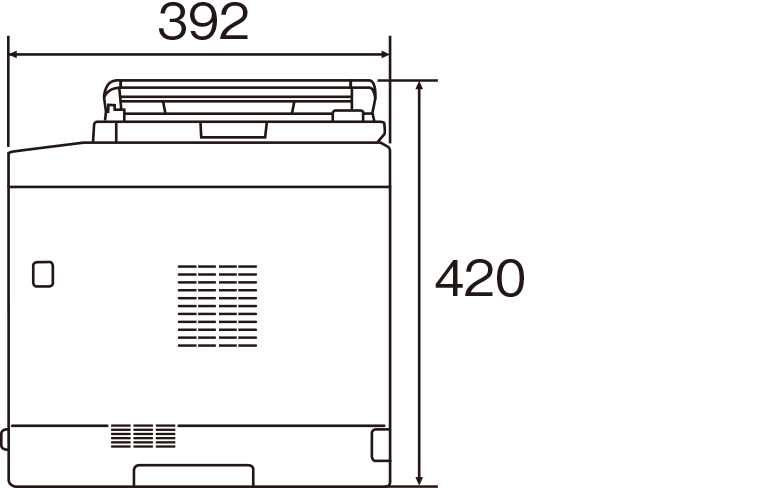 設置に必要な寸法