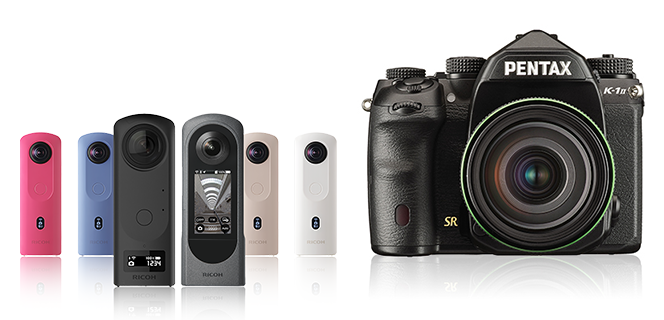 左　THETAの写真　右　PENTAX一眼レフ