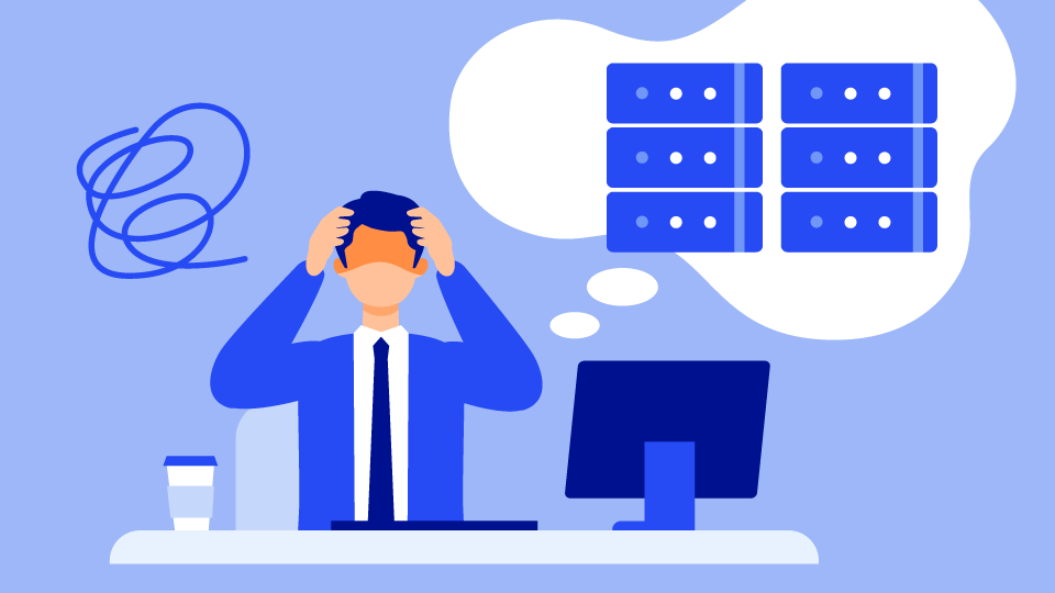 社内システムの管理・運用負荷軽減ののイメージイラスト