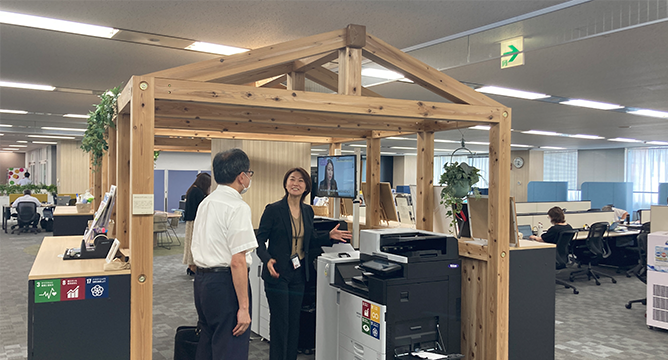 ViCreA 仙台のオフィスの写真