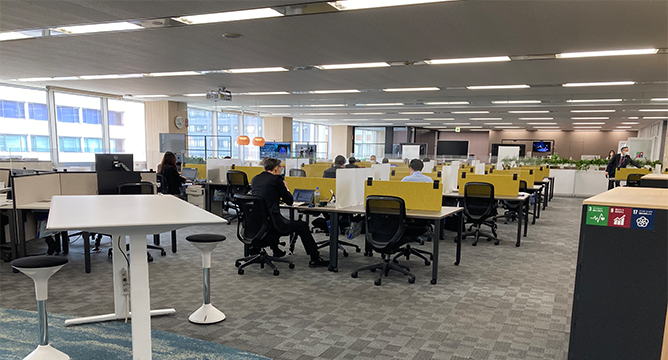 ViCreA 仙台のオフィスの写真