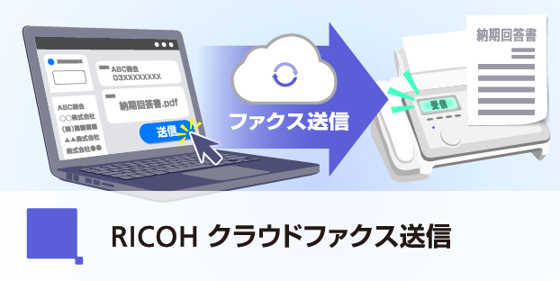 RICOH クラウドファクス送信
