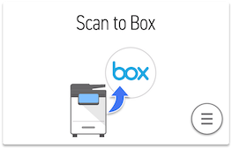 Scan To Boxボタン