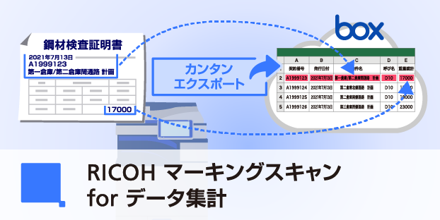 RICOH マーキングスキャン for データ集計