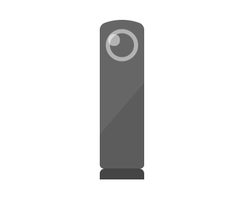 画像：全天球カメラ「RICOH THETA」