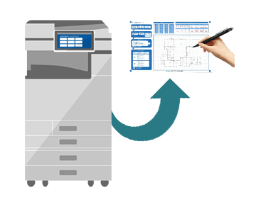 画像：複合機アプリケーション