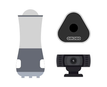 画像：マイクスピーカーWebカメラ