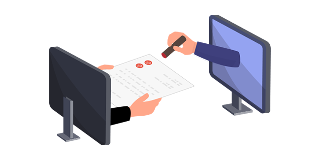 画像:電子契約サービス