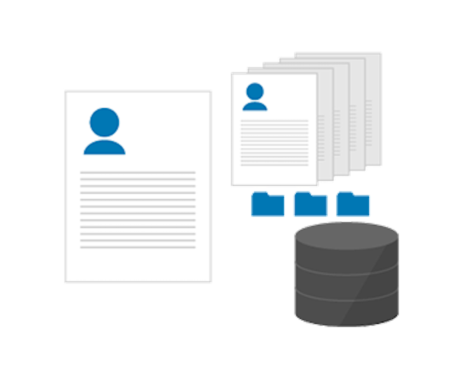 画像：顧客情報管理ソフト