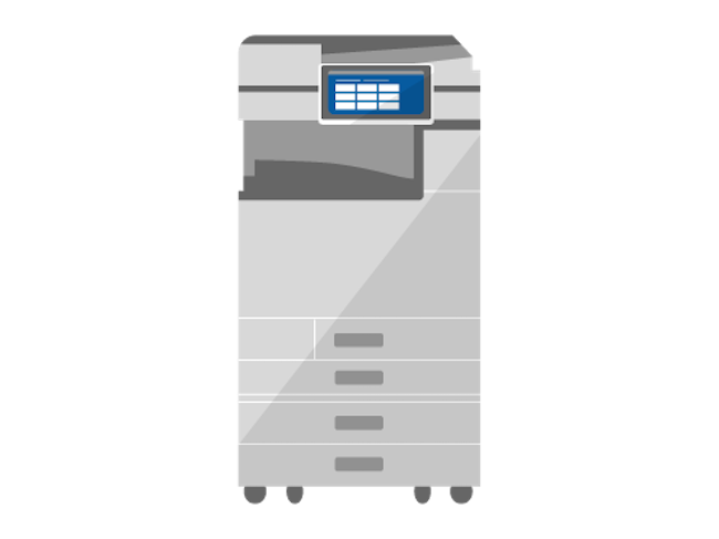 画像:リコー複合機のアプリケーション