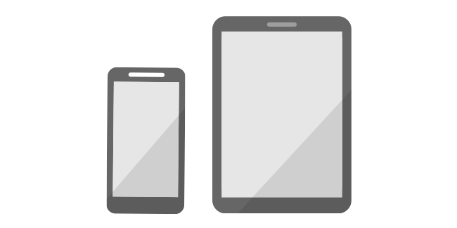 画像：スマートフォン/タブレット