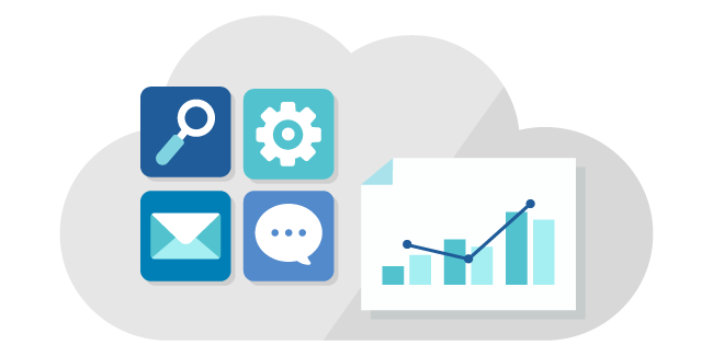 画像：クラウド型業務アプリケーションツール