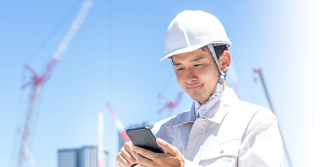 画像：現場業務に最適化されたビジネスチャット