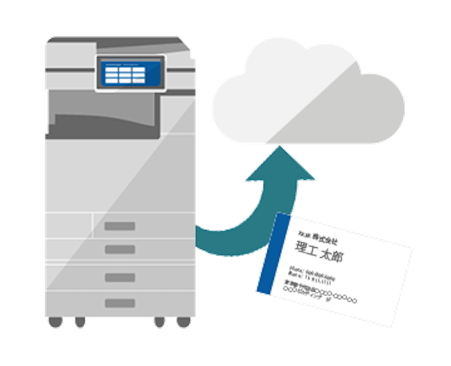 画像：名刺・連絡先活用