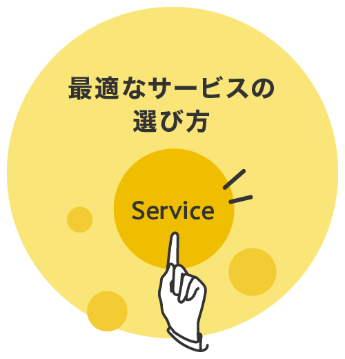 最適なサービスの選び方