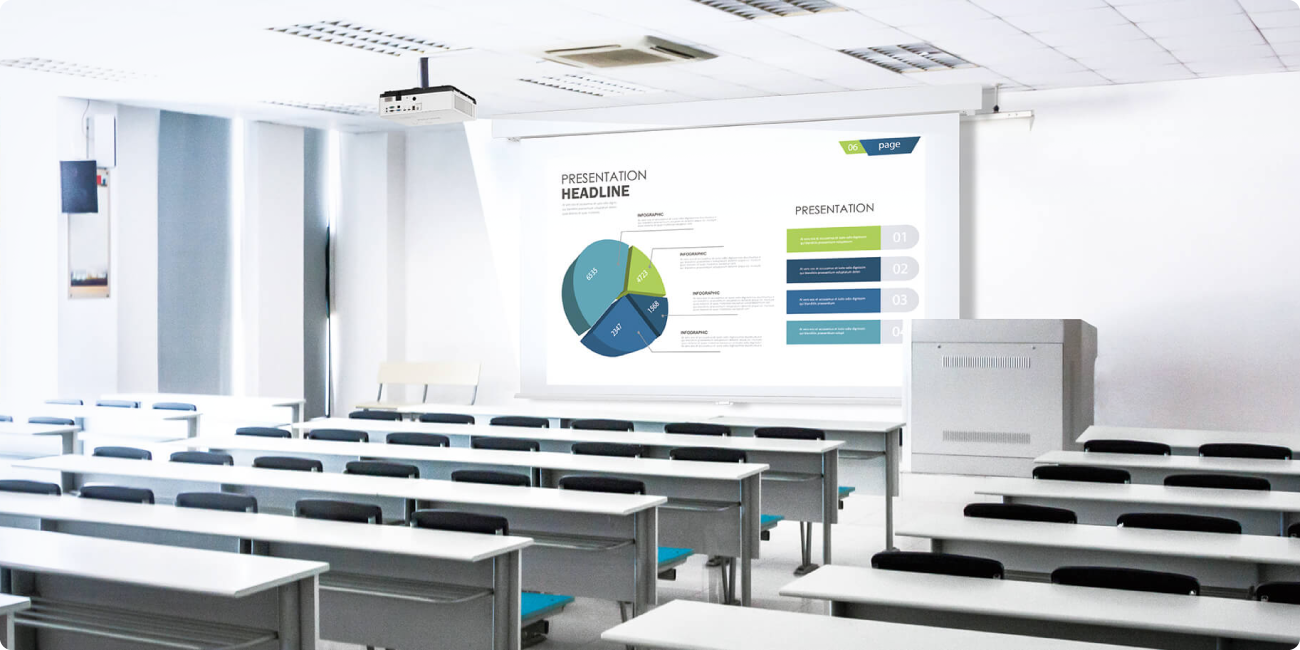 活用シーン2:授業・学習。教室(大学)での利用風景