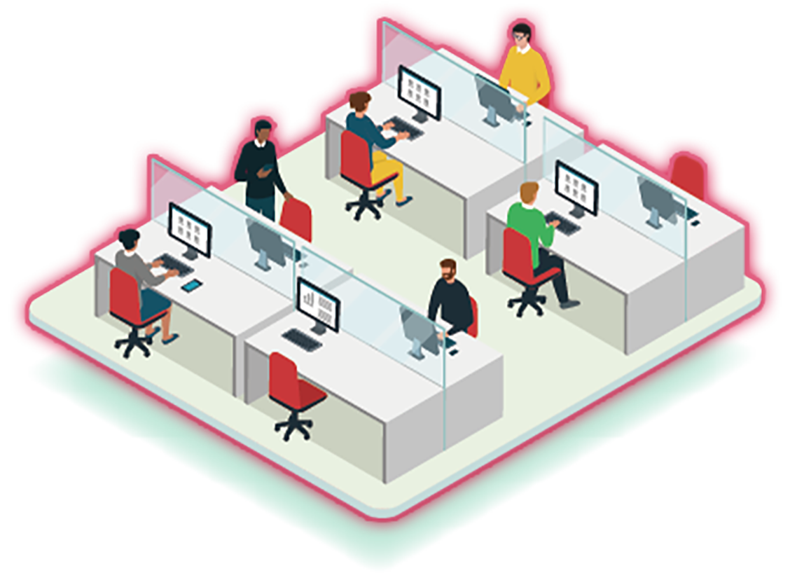 居室エリアのソリューションイメージ図