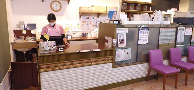 すぎもと動物病院の受付