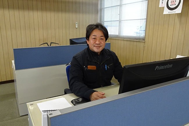 「物流の変化に対応して海から陸へうまく切り替えられた」と話す池田幹常務取締役