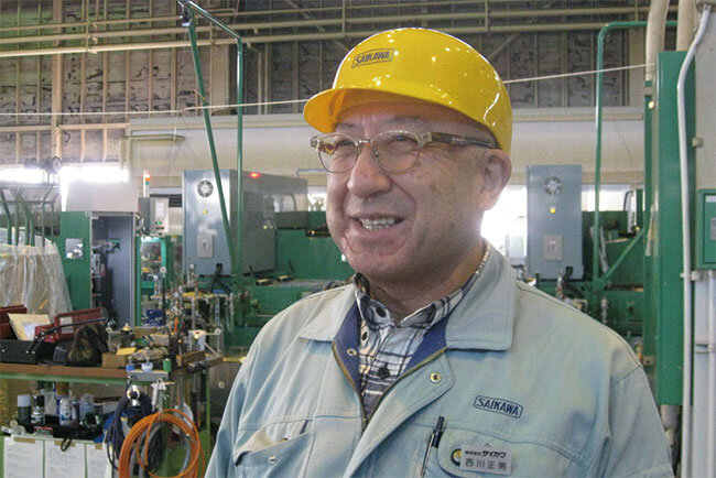 「お客様の要望をしっかりと具現化する対応力を大事にしていきたい」と話す西川正男社長