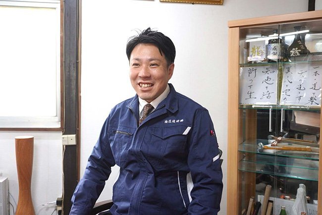 油圧技研の中西祐二代表取締役
