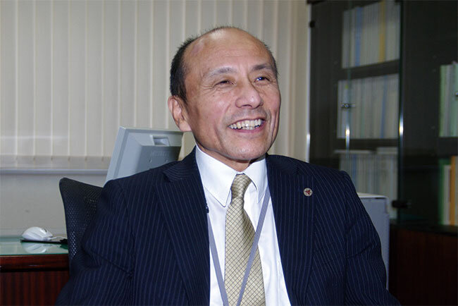 GIGAスクール推進の先頭に立つ田中利夫校長