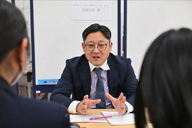 「これからも地元の力になりたい」と語る古越社長