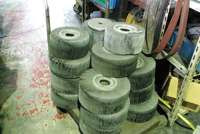 研磨に用いられるバフ