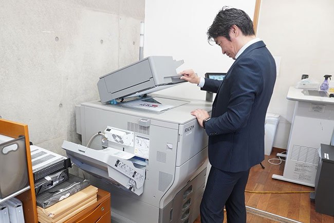 株式会社ホームズが導入しているデジタル機能に優れた複合機