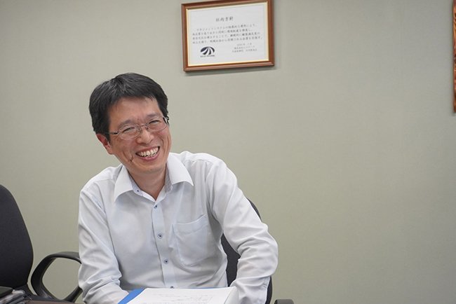 エコワークの高野悟執行役員・総務部部長