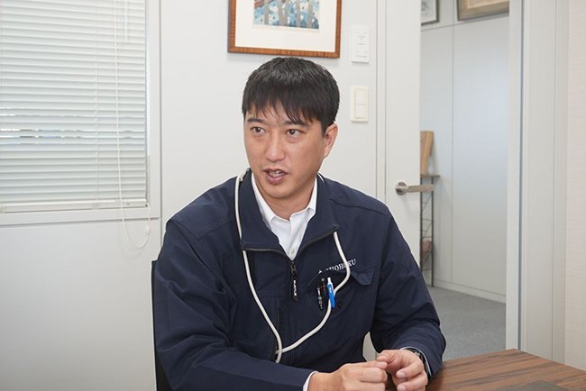 城北建設の細谷勇貴取締役
