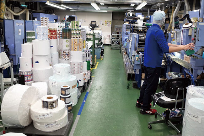 高い技術力に裏付けされたラベルシールはさまざまな企業が活用している