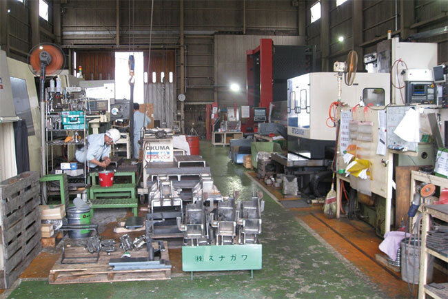 スナガワの生産現場の様子