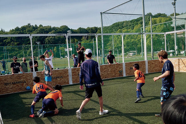 スナガワが普及を推進しているケージボール