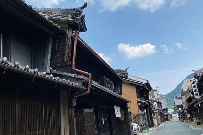 伝統的建造物群保存地区の町並み