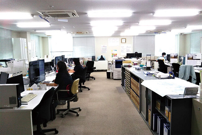 コンサルティング部門のオフィスの様子
