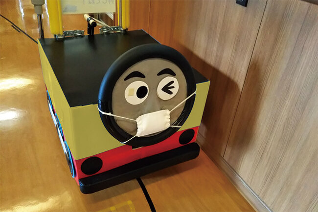 毎日表情を変える愛くるしいAGV