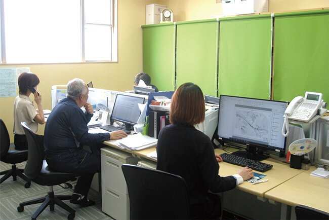 建昇のオフィスの様子
