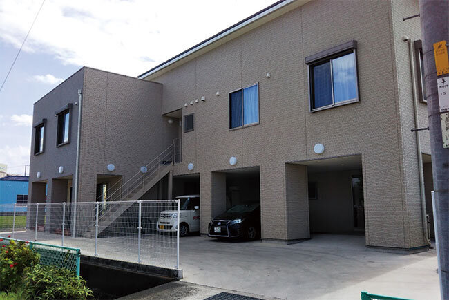 住宅型有料老人ホーム「なでしこまるがめ」の外観