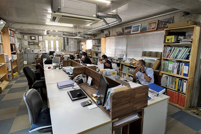 タニグチのオフィスの様子