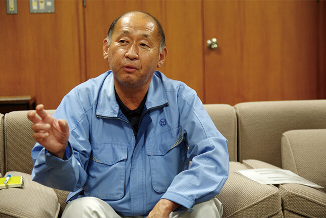 執行役員開発本部本部長の清水信夫氏