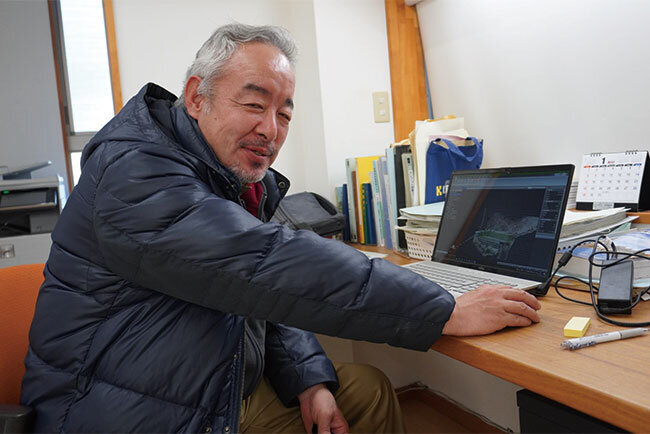 現場監督を担当する安井潤さん