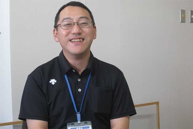 「いちょう園」企画推進室の腰前彰徳主任