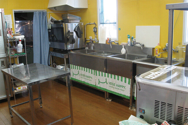 アドリブ内に設けられているキッチン