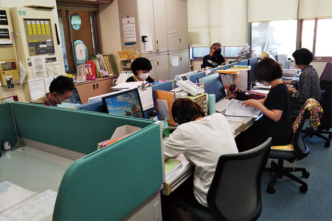 仁栄会の本部オフィス