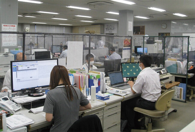 中田食品のオフィスの様子