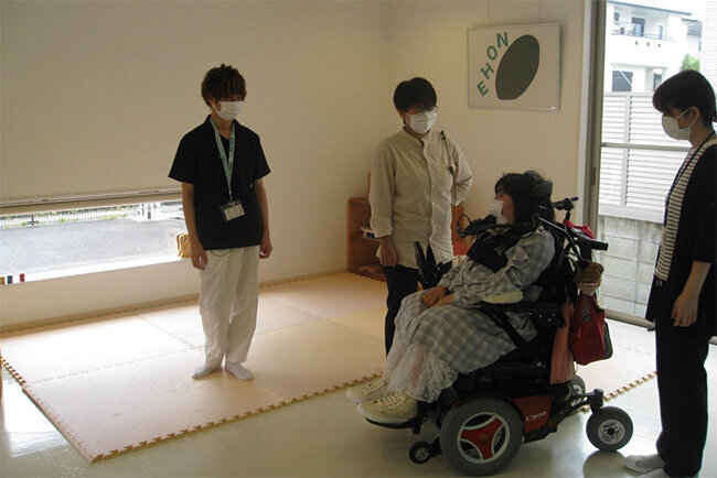 ころんが運営する多機能型事業所coeでは様々なルームが設けられている