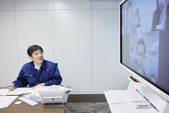 全国の拠点を繋ぐWeb会議