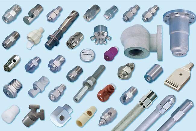 現在はセラミック以外の製品も製造し、さまざまな業界で採用されているいけうちのノズル